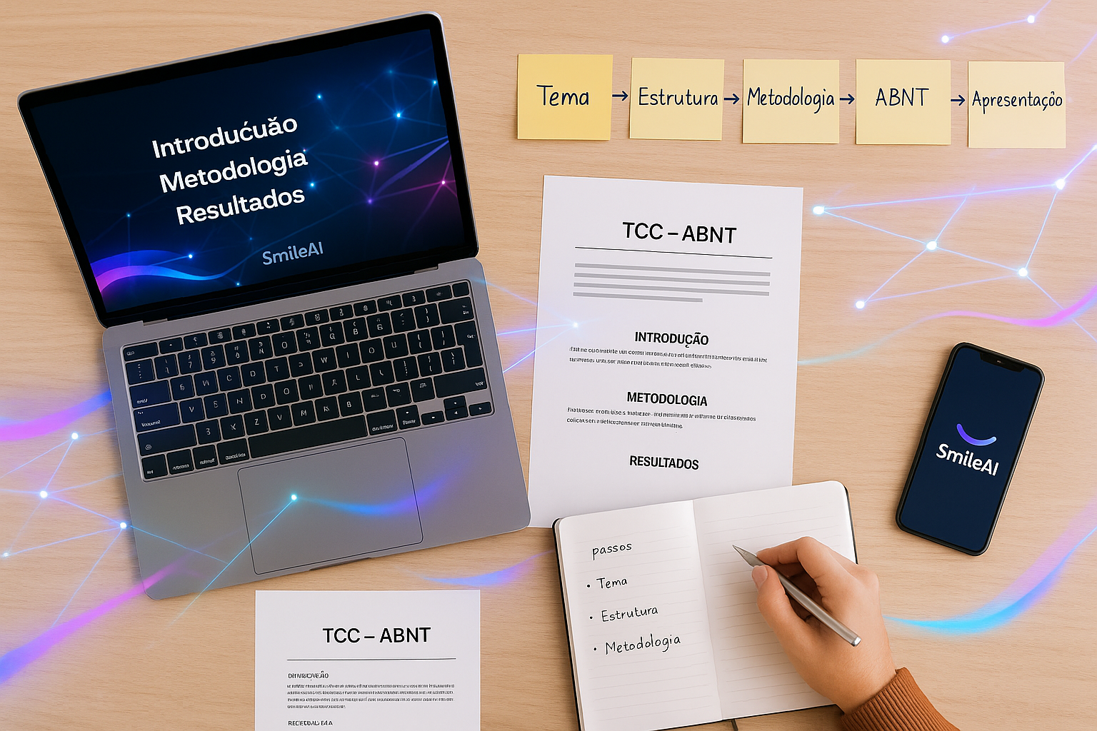 Como Fazer um TCC Passo a Passo: Guia Completo com ABNT e IA (SmileAI)